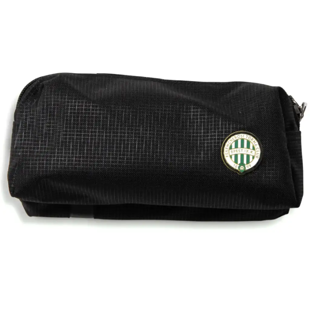 Dvojkomorové valcové puzdro na perá s erbom Fradi