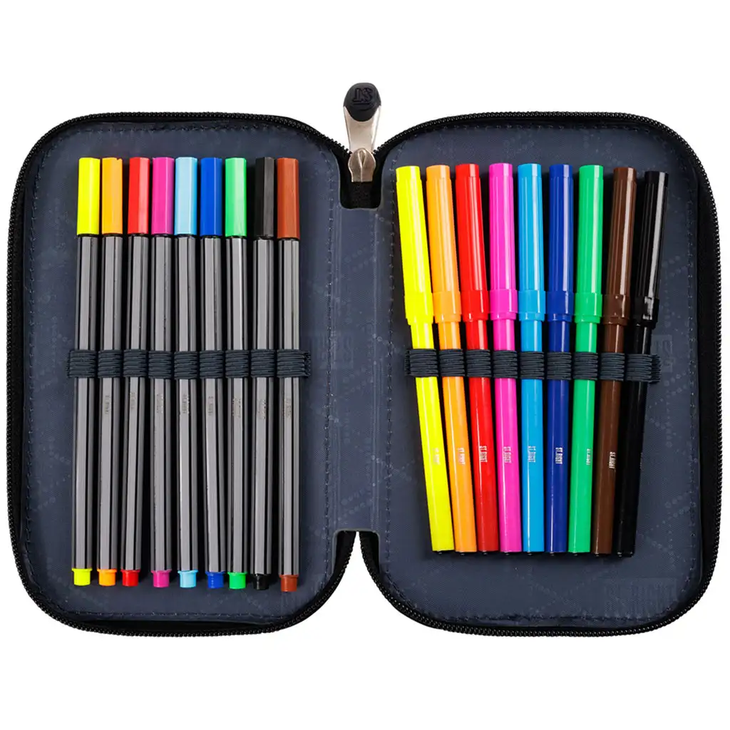 Dvojposchodový naplnený peračník St.Right Black Cats kép 3