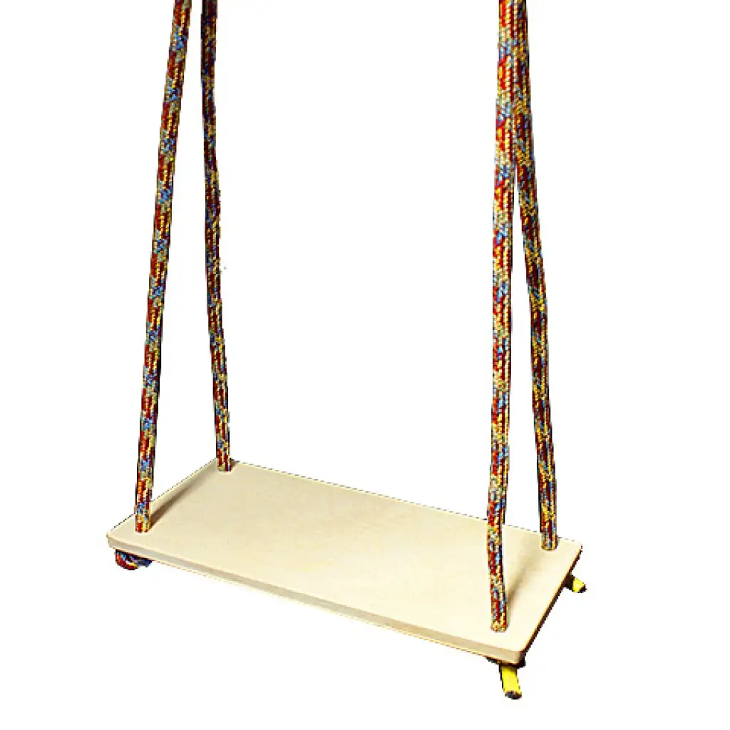 Drevená hojdačka na zavesenie