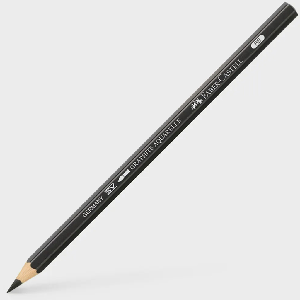 Faber-Castell: Akvarelová grafitová ceruzka 8B