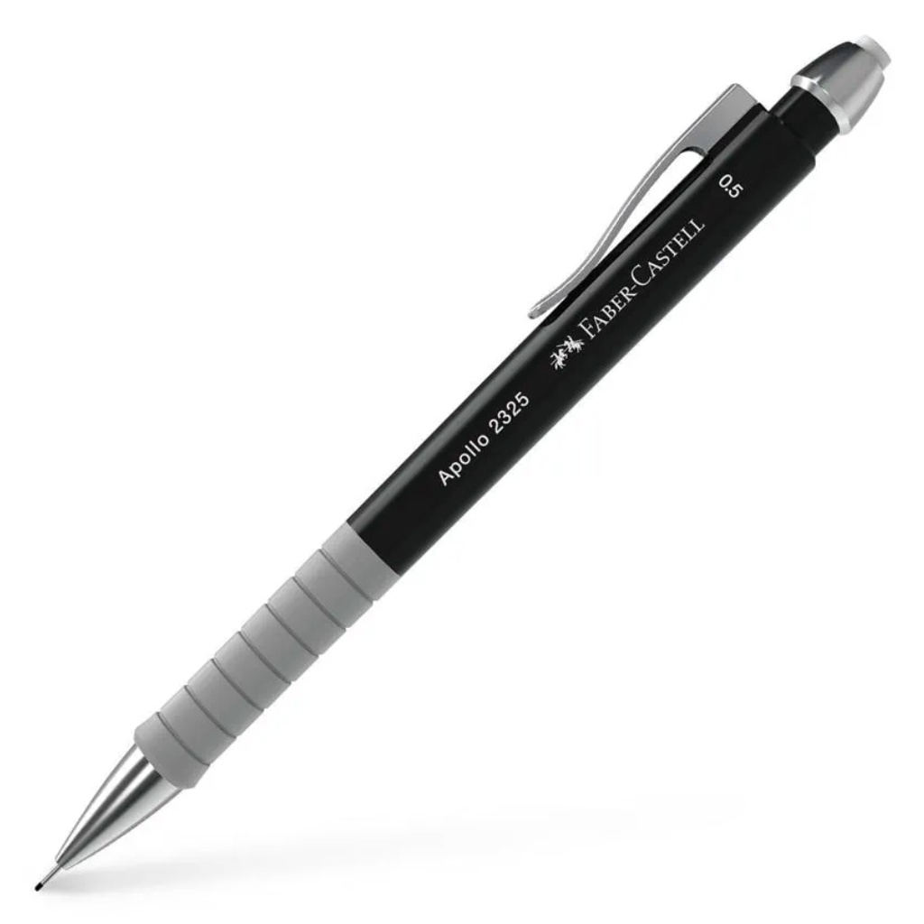 Faber-Castell: Apolló čierna mechanická ceruzka 0,5 mm