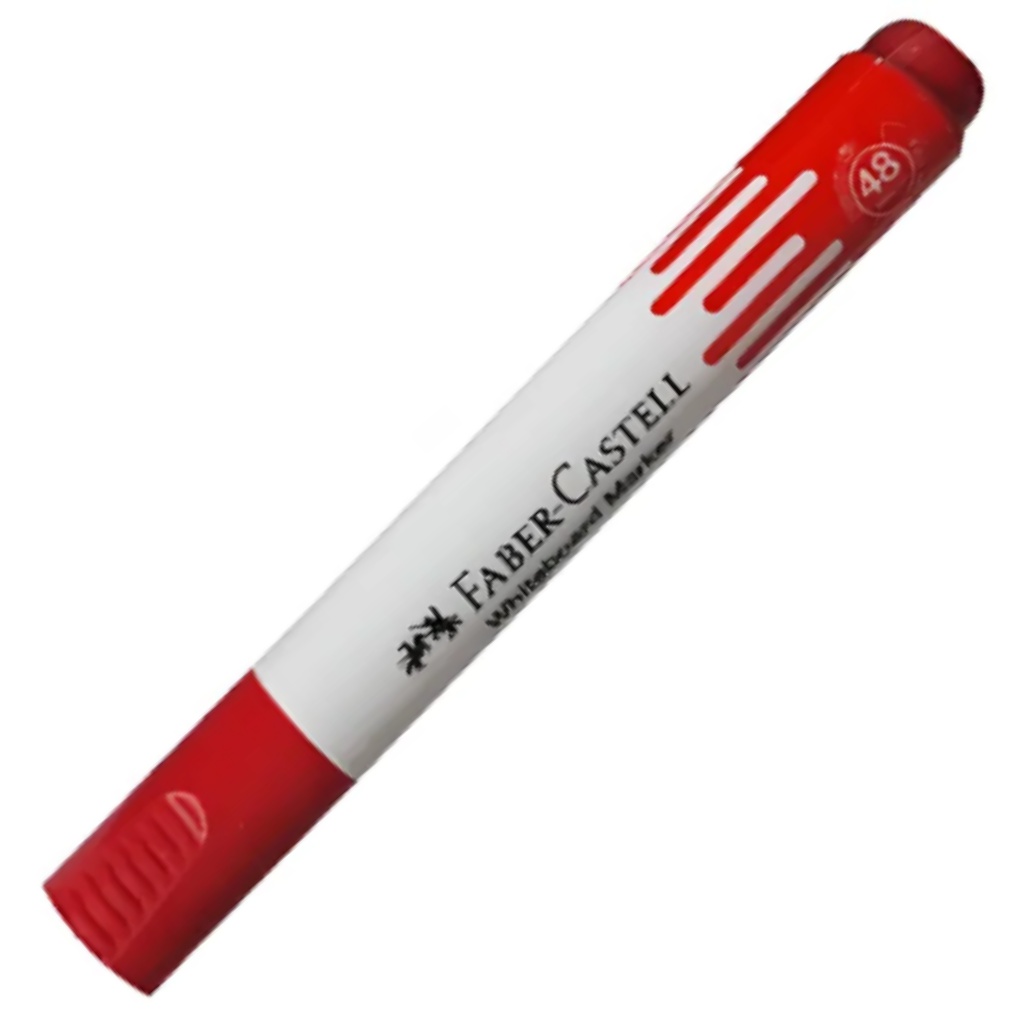 Faber-Castell: Červený tabuľový fix 48h