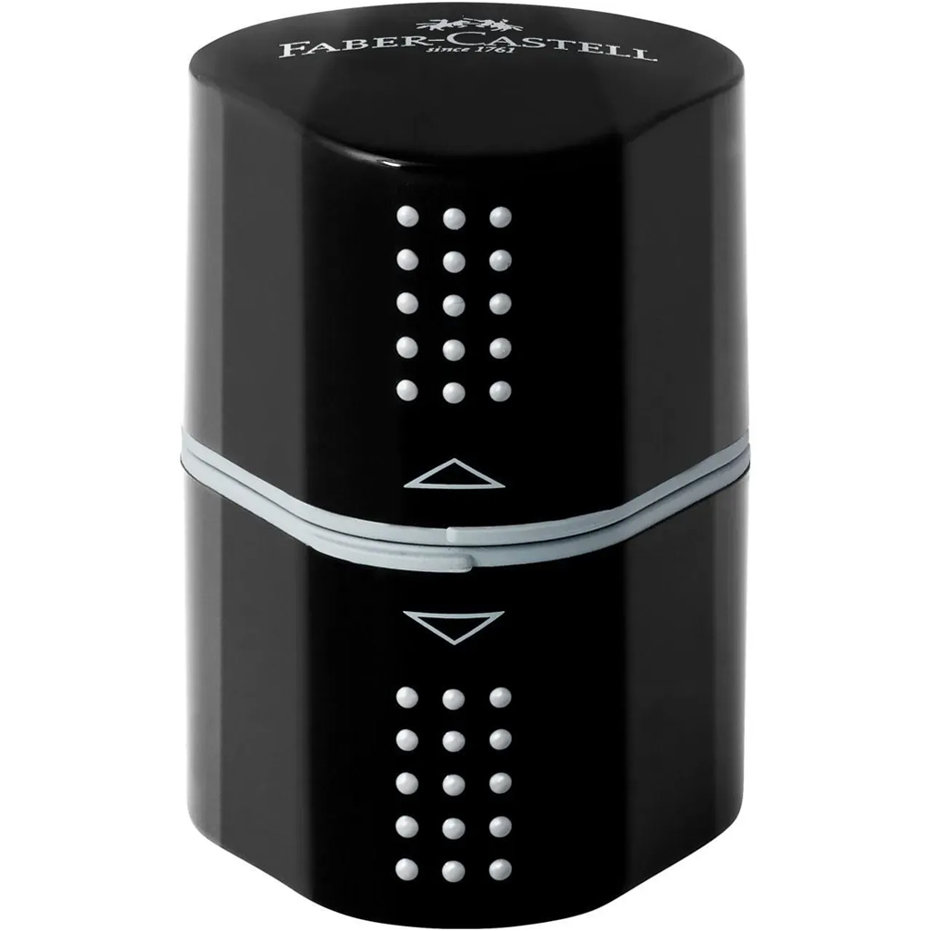 Faber-Castell: Grip 2001 trio strúhadlo čierne 1 ks