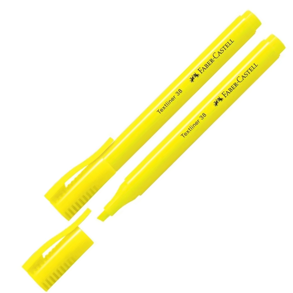 Faber-Castell: Textliner 38 zvýrazňovač fluorescenčná žltá farba 1 ks