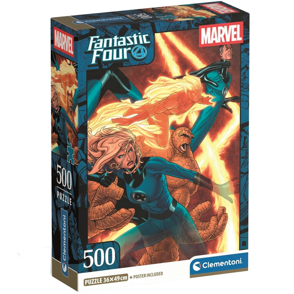 Fantastická štvorka 500-dielne puzzle - Clementoni
