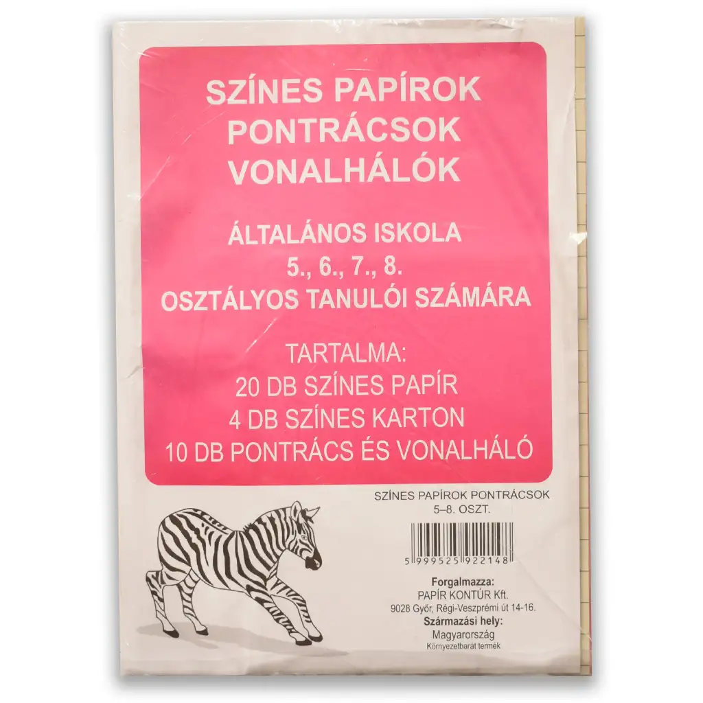 Farebné papiere, bodové mriežky a čiarové siete pre 5.-8. ročník