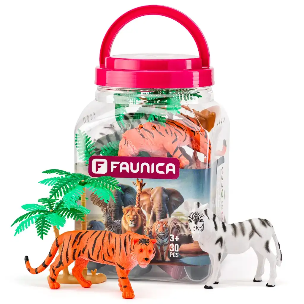 Faunica: Sada divokých zvierat v vedre - Woodyland