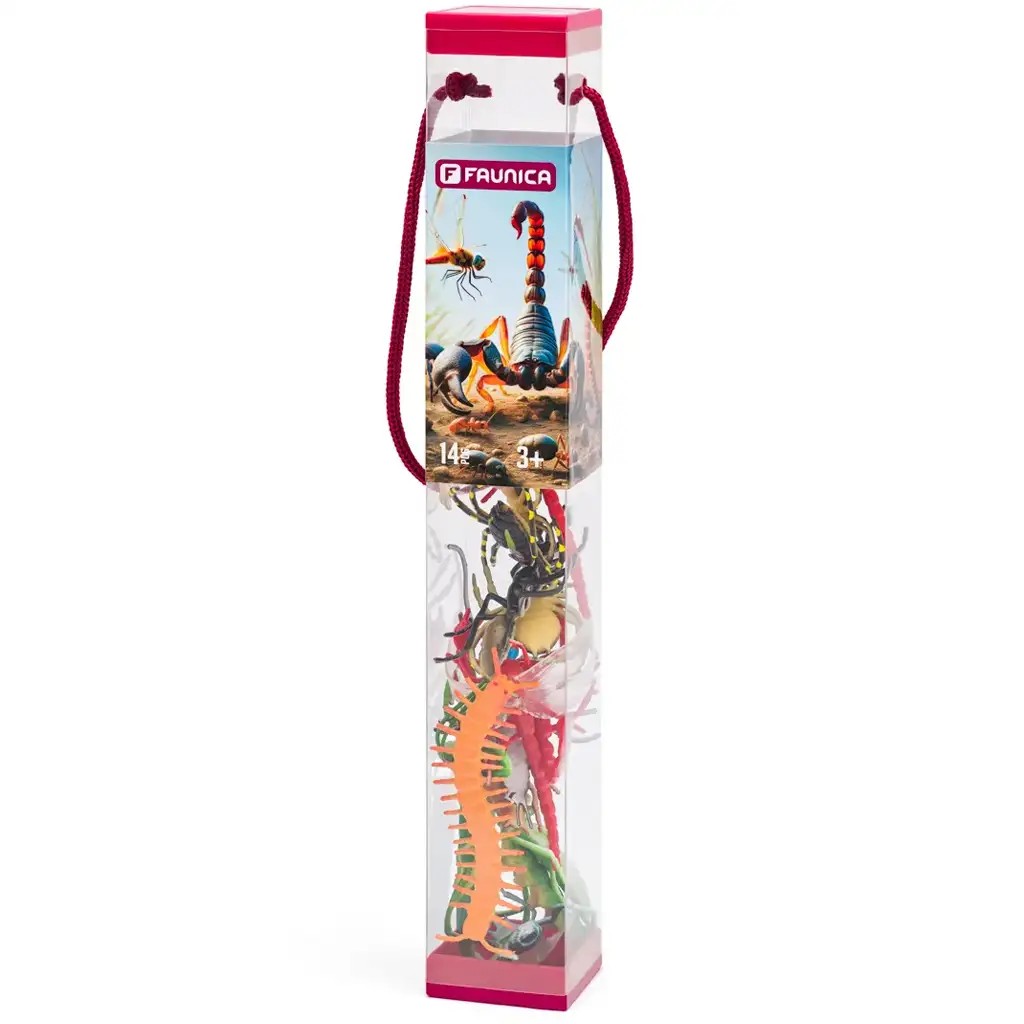 Faunica: Sada figúrok hmyzu 12 ks - Woodyland