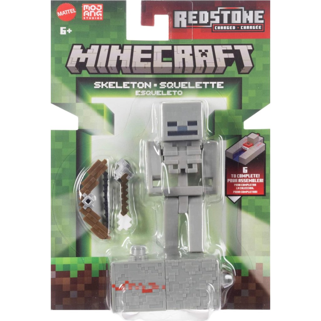 Figúrka kostlivca z Minecraftu - Mattel