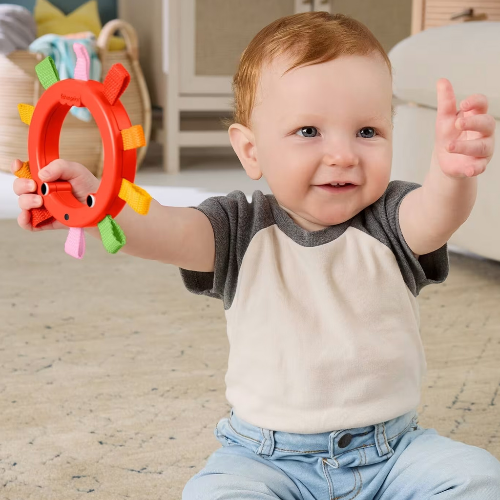 Fisher-Price: Chobotnica – veselé zvieracie hryzátko - Mattel kép 2