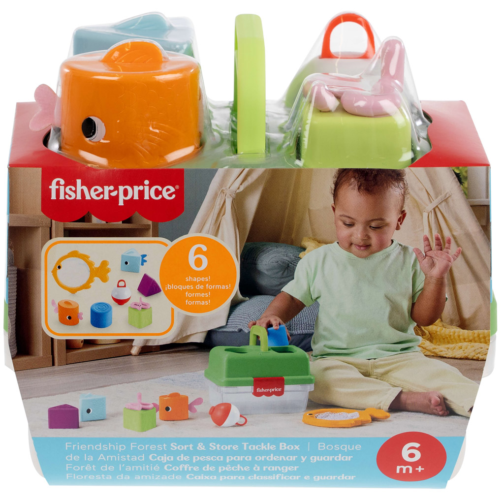 Fisher-Price: Krabička na triedenie tvarov - Mattel