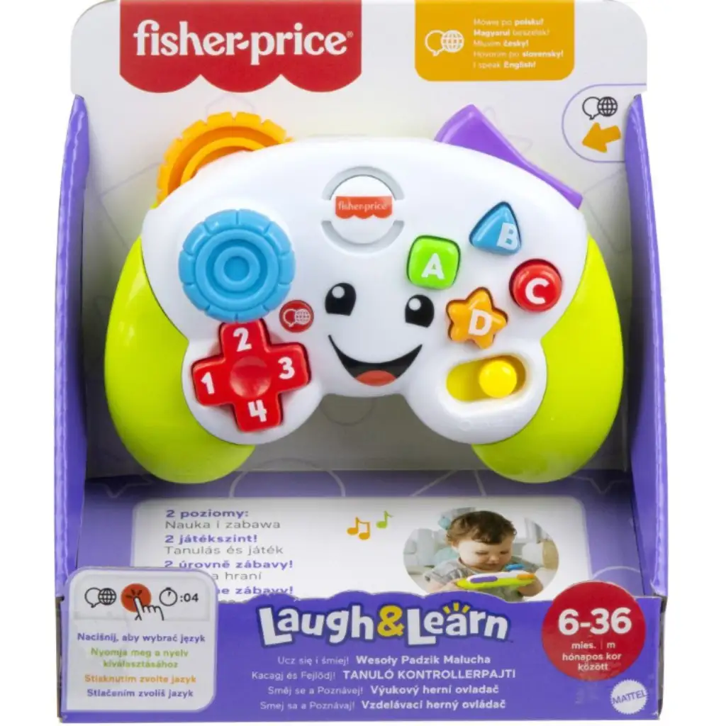 Fisher-Price: Smiech a Učenie - Učiaci Ovládač - Mattel