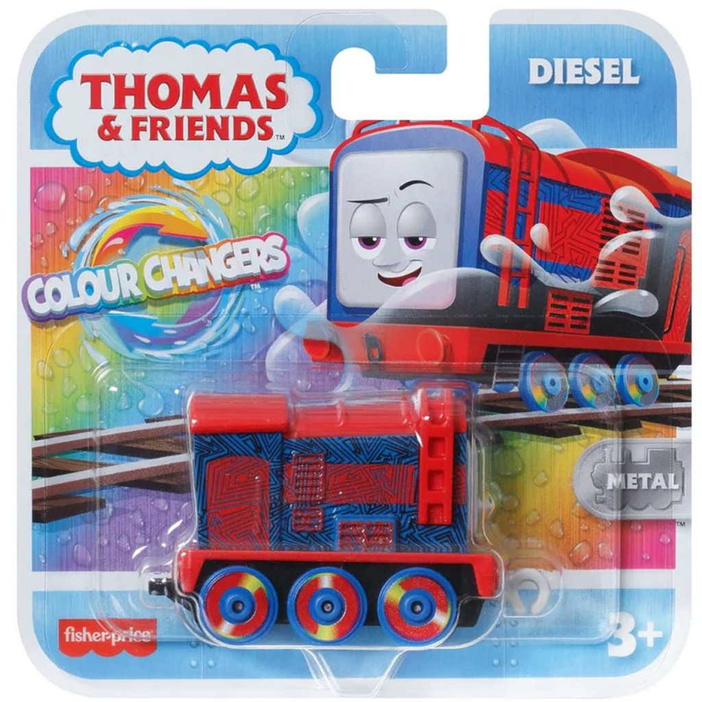 Fisher-Price: Tomáš a priatelia – Diesel meniaci farbu – Mattel