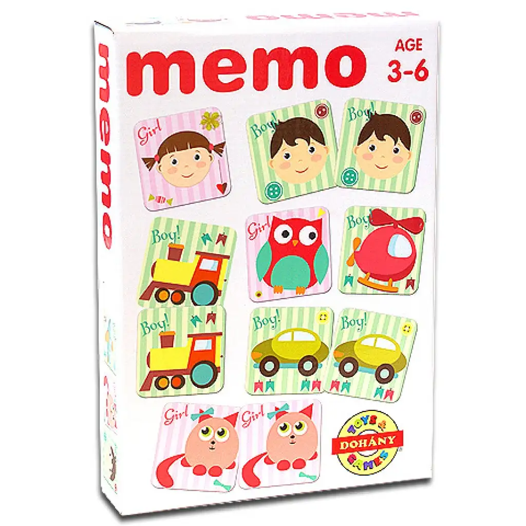 Pexeso Dievčatá a Chlapci (HU verzia)