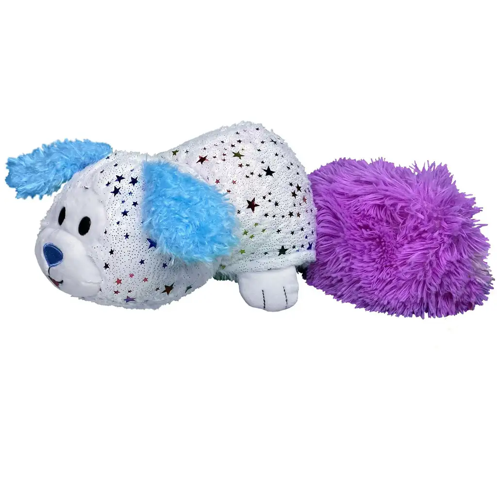 FlipaZoo: Obojstranná plyšová hračka mačka a hviezdny psík, 28 cm kép 2