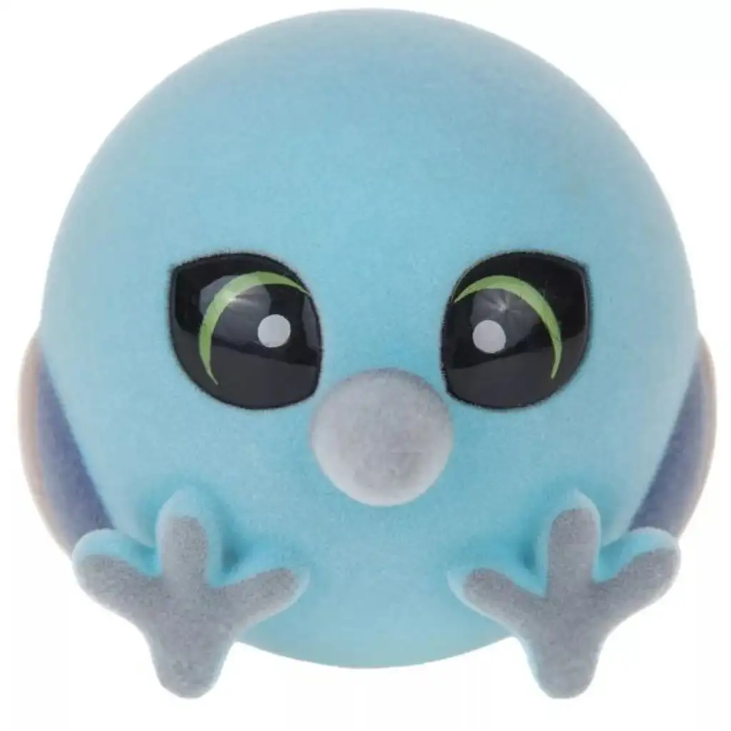 Flockies figúrka: 4. séria - Bernard sýkorka modrá