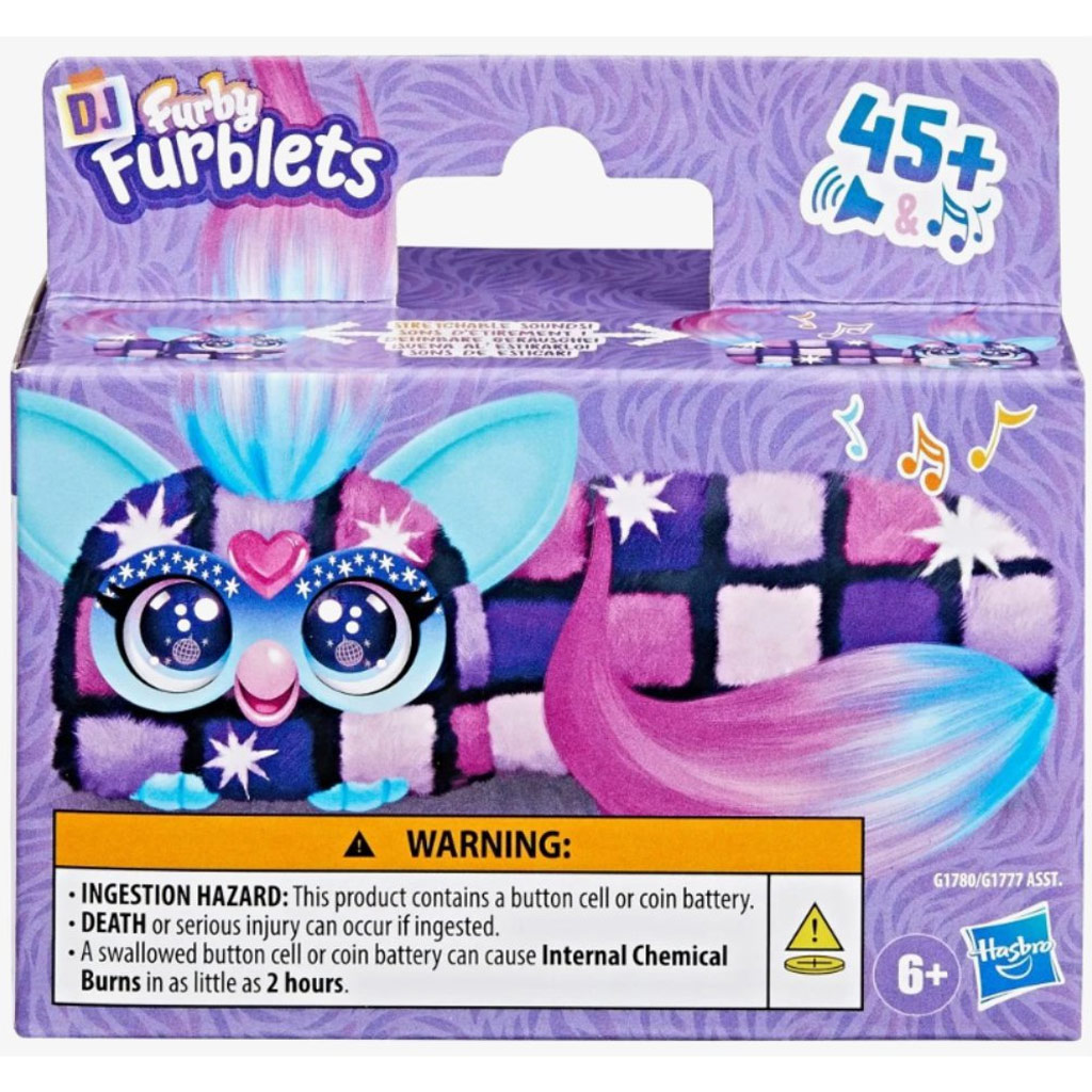 Furby: DJ Furblets Dis-Co-Daz interaktívny plyšový figúrka - Hasbro