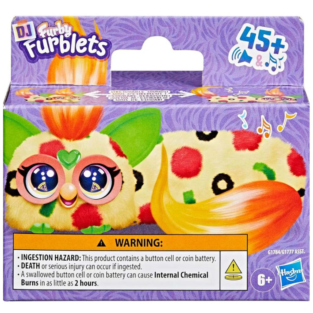 Furby: DJ Furblets Pepp-Oh-Roni interaktívna plyšová figúrka - Hasbro