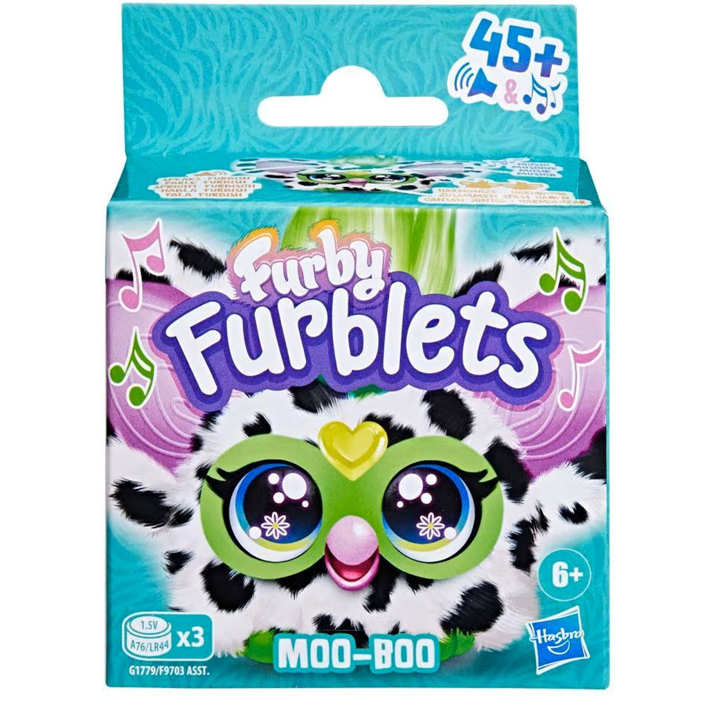 Furby: Furblets Moo-Boo interaktívny plyšový figúrka - Hasbro