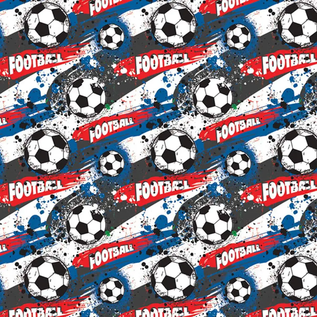 Futbalový baliaci papier 100x70 cm