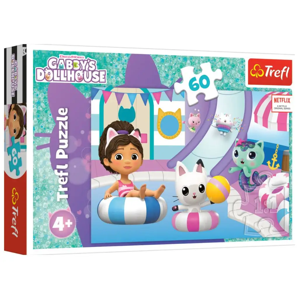 Gabi domček pre bábiky 60-dielne puzzle - Trefl