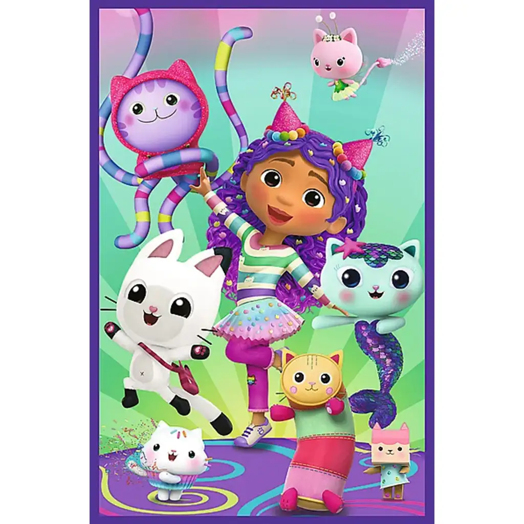 Gabi domček pre bábiky farebné dni 3x80 ks puzzle - Trefl kép 4