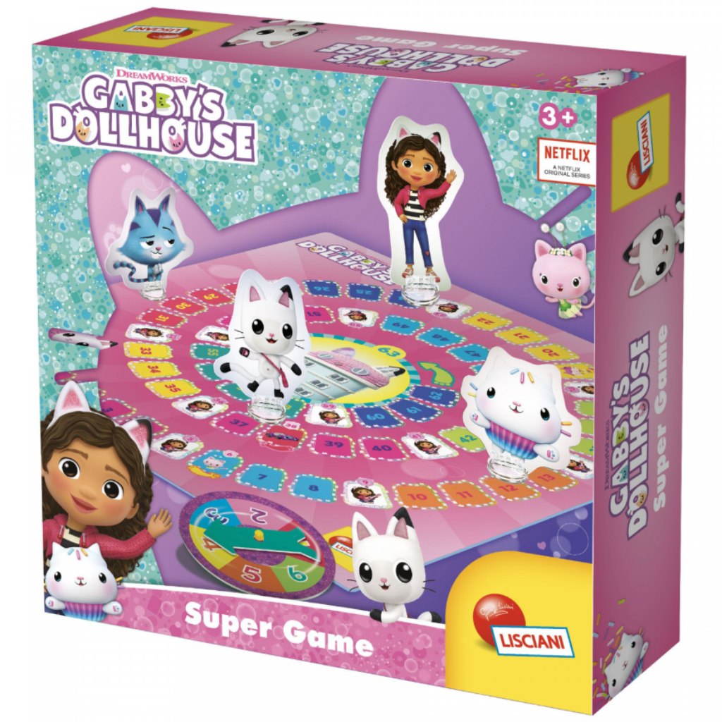 Gabikin domček pre bábiky: Stolová hra Špičkové dobrodružstvo - Lisciani