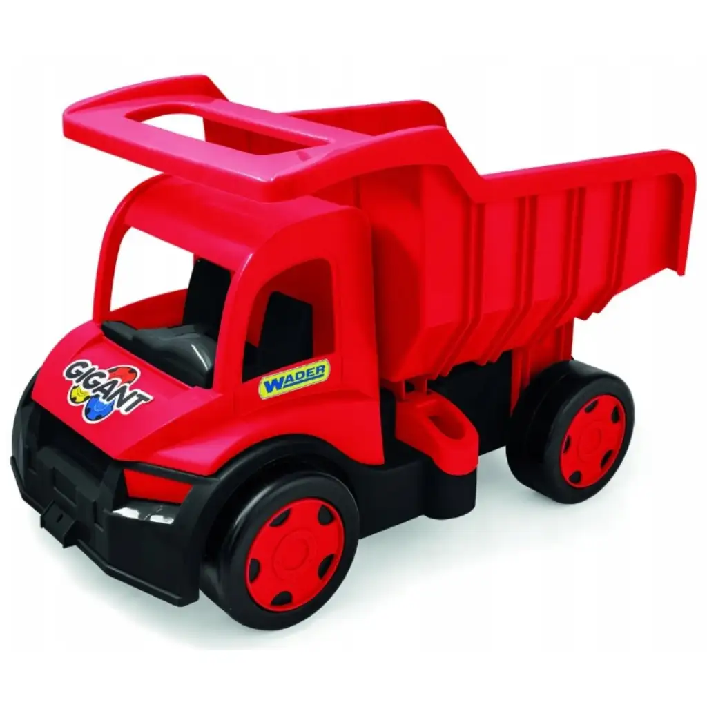 Gigant obrovský sklápač s nosnosťou 150 kg v červenej farbe - Wader