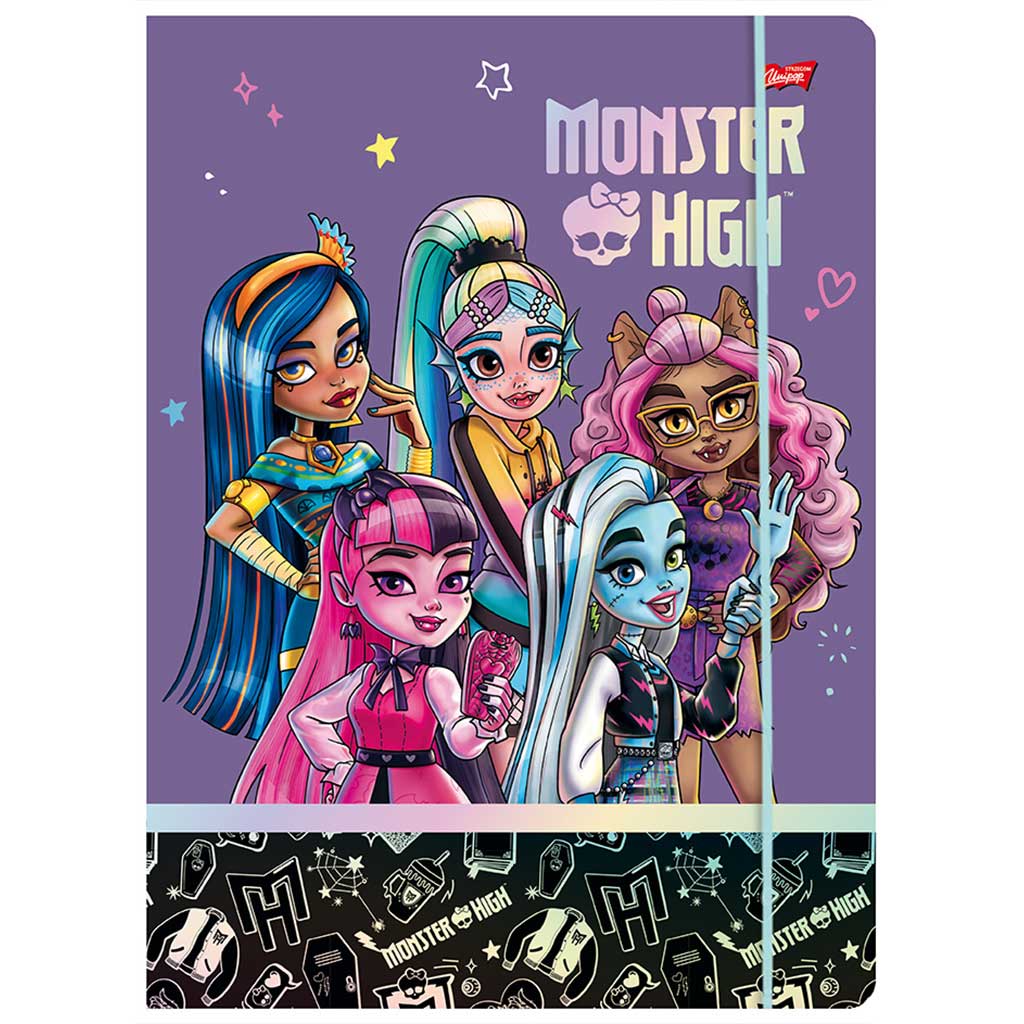 Gumičková zložka Monster High vo formáte A4