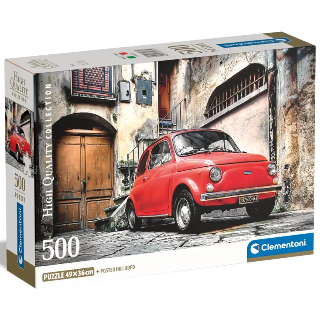 HQC Fiat 500 500-dieliková puzzle - Clementoni