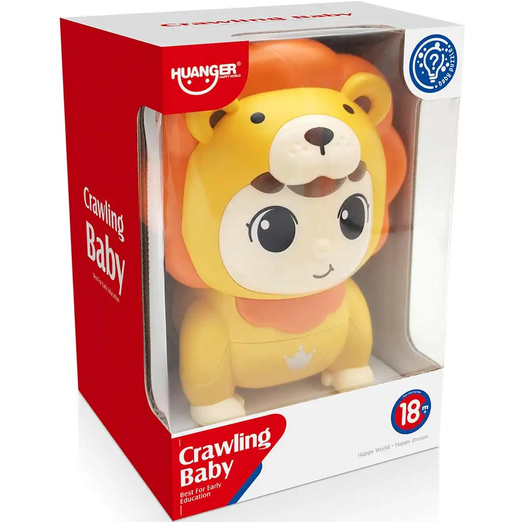 Happy World: Bábika Kúszó-Mászó v leví kostýme 13x17cm kép 2