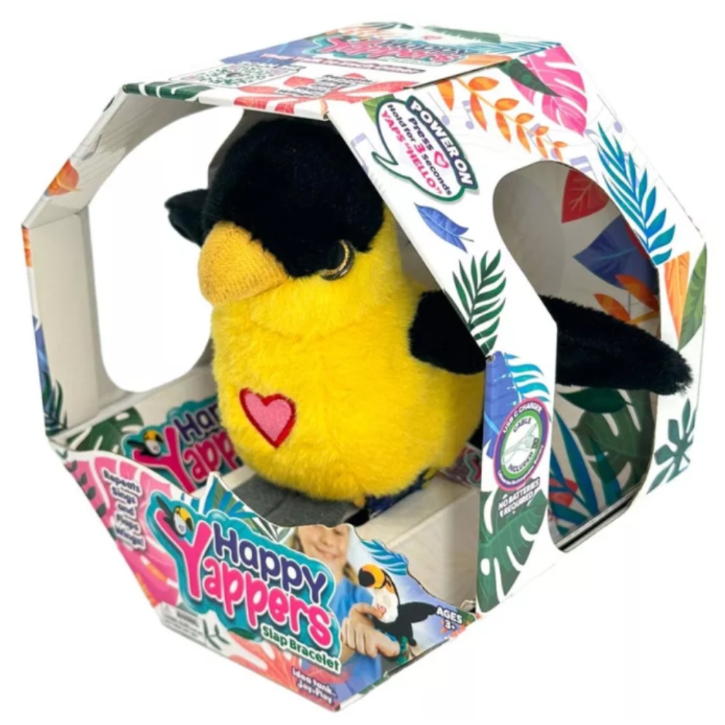 Happy Yappers interaktív plyšový Trupiál