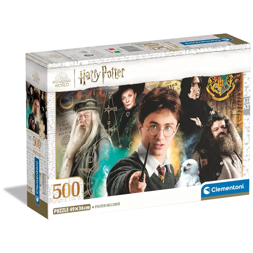 Harry Potter a Kameň mudrcov 500-dielne puzzle - Clementoni