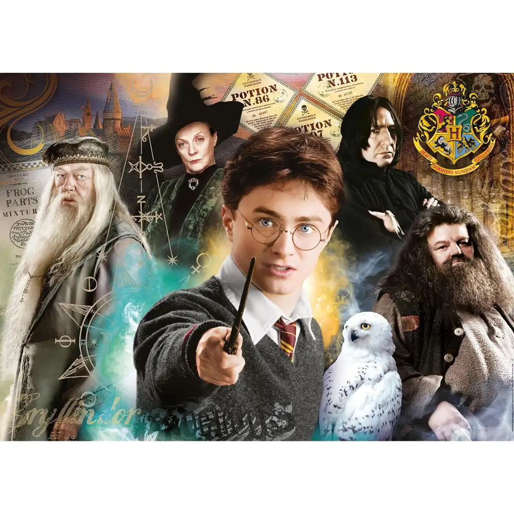 Harry Potter a Kameň mudrcov 500-dielne puzzle - Clementoni kép 2