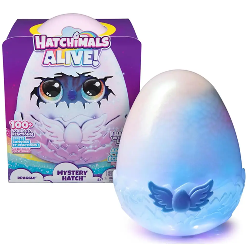 Hatchimals: Alive! prekvapenie Draggle - Spin Master