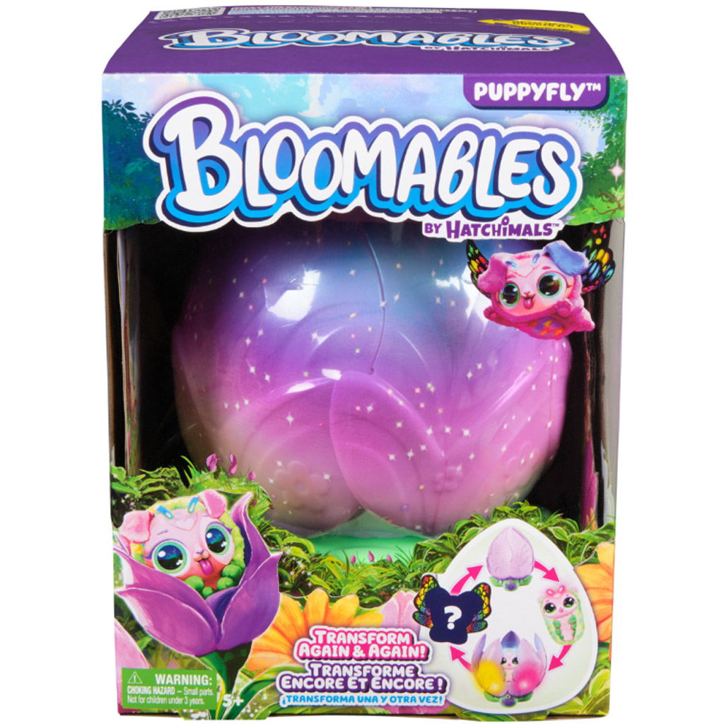 Hatchimals: Bloomables prekvapenie – Puppyfly prekvapivý psomotýľ v kvete – Spin Master