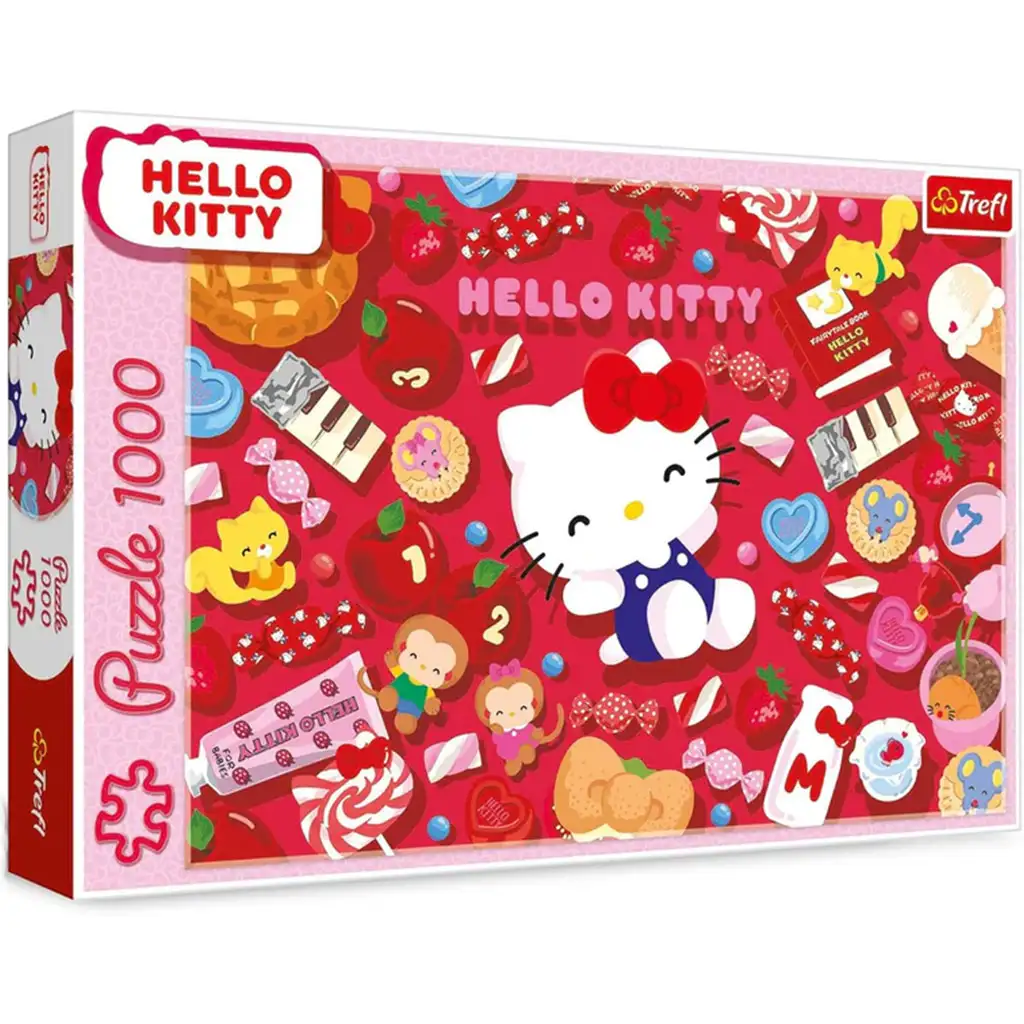 Hello Kitty sladký sen 1000-dielna puzzle - Trefl