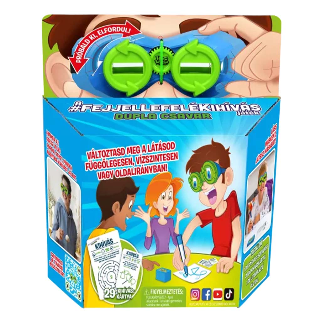 Hlavolam hlavou nadol spoločenská hra – Dvojitý zvrat