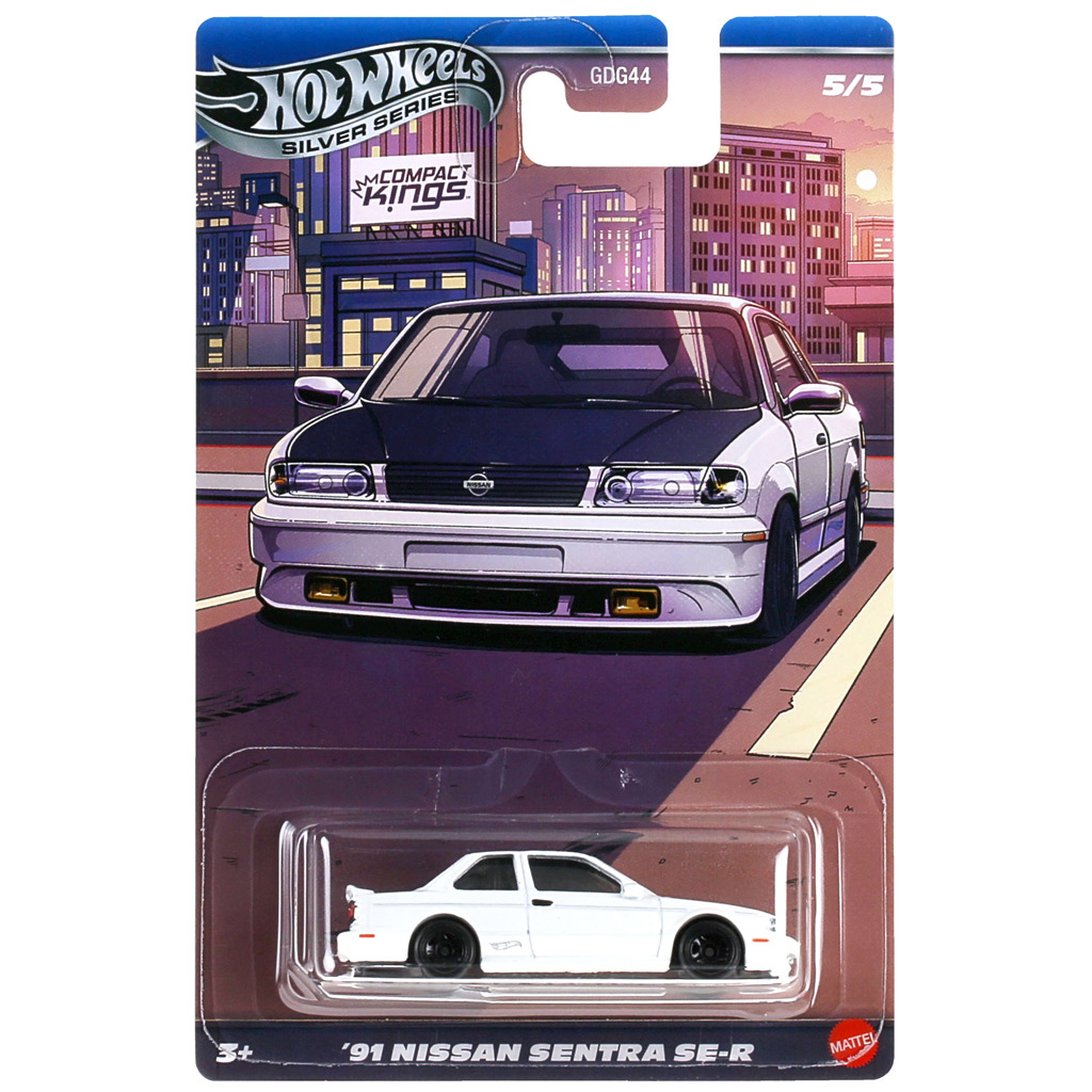 Hot Wheels: ’91 Nissan Sentra SE-R klasické autíčko 1/64 - Mattel