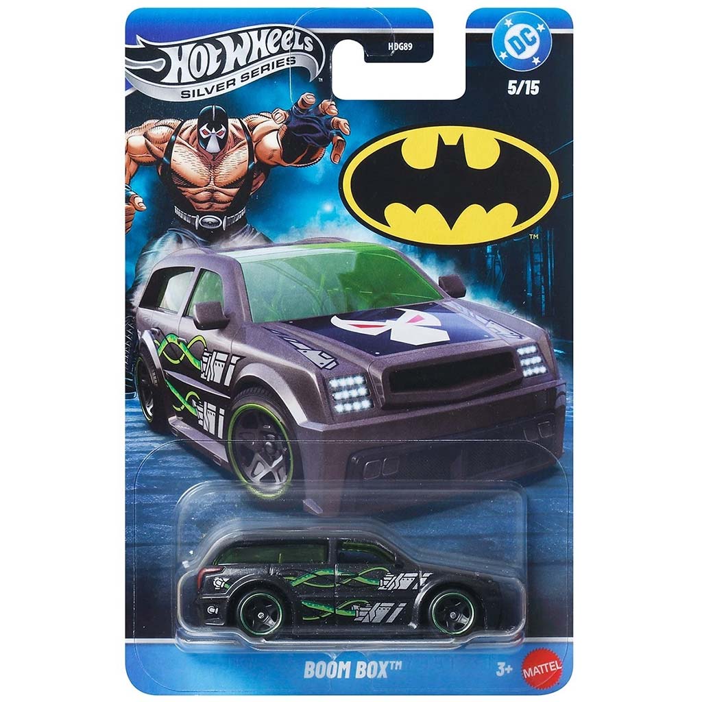 Hot Wheels Batman: Boom Box autíčko 1/64 - Mattel