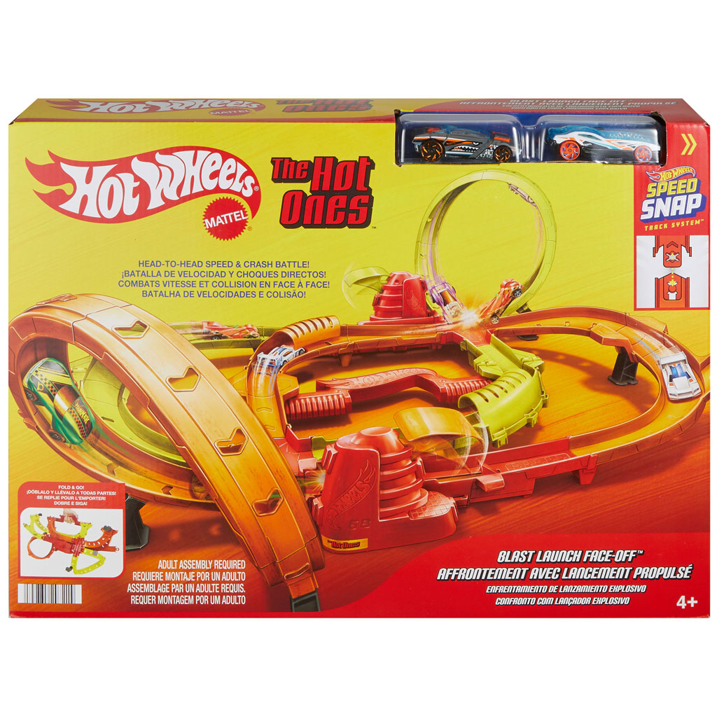 Hot Wheels: Blast Launch Face-Off zrážková pretekárska dráha - Mattel