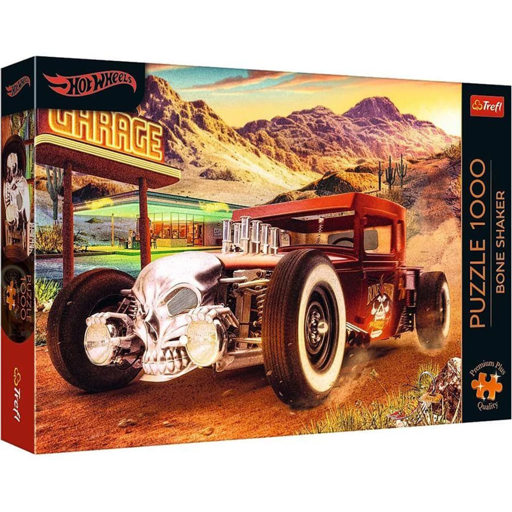 Hot Wheels: Bone Shaker 1000-dielikové Premium Plus puzzle - Trefl