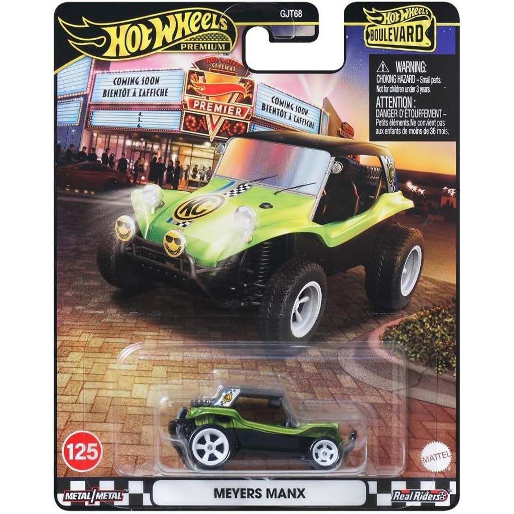 Hot Wheels Boulevard: Meyers Manx autíčko 1/64 - Mattel