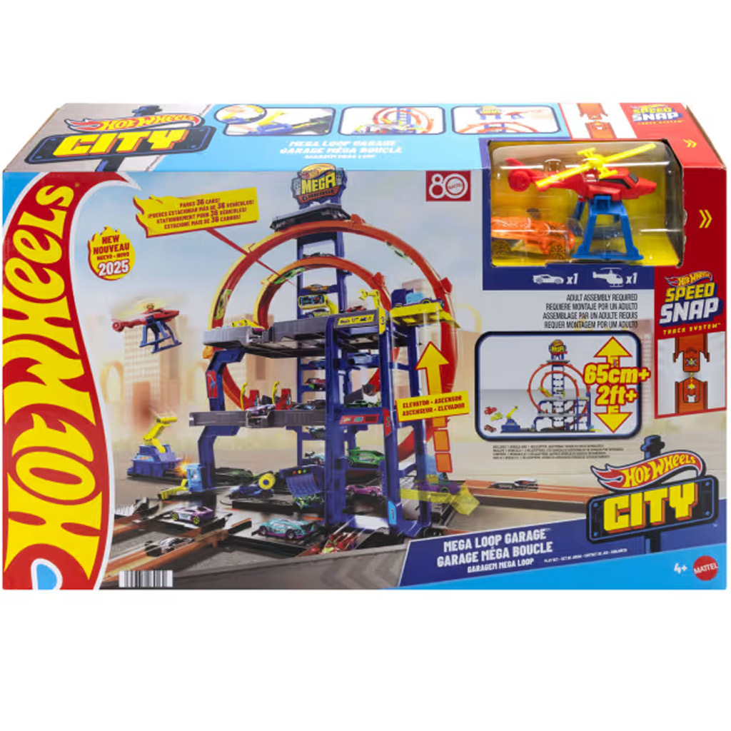 Hot Wheels City: Mega Garáž - Mattel