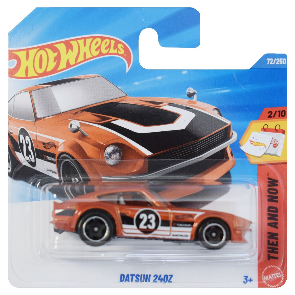 Hot Wheels: Datsun 240Z žlté autíčko 1/64 - Mattel