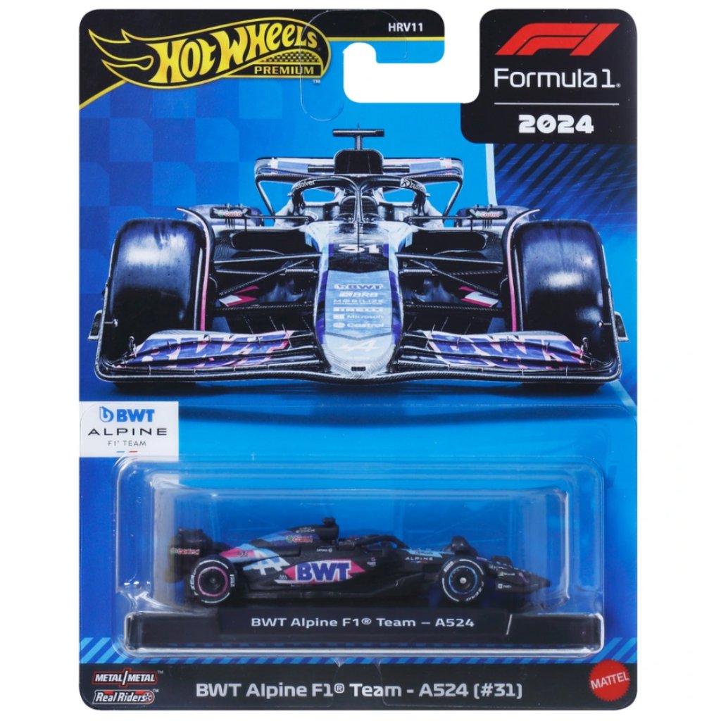 Hot Wheels Formula 1: BWT Alpine A524 (#31) autíčko 1/64 - Mattel