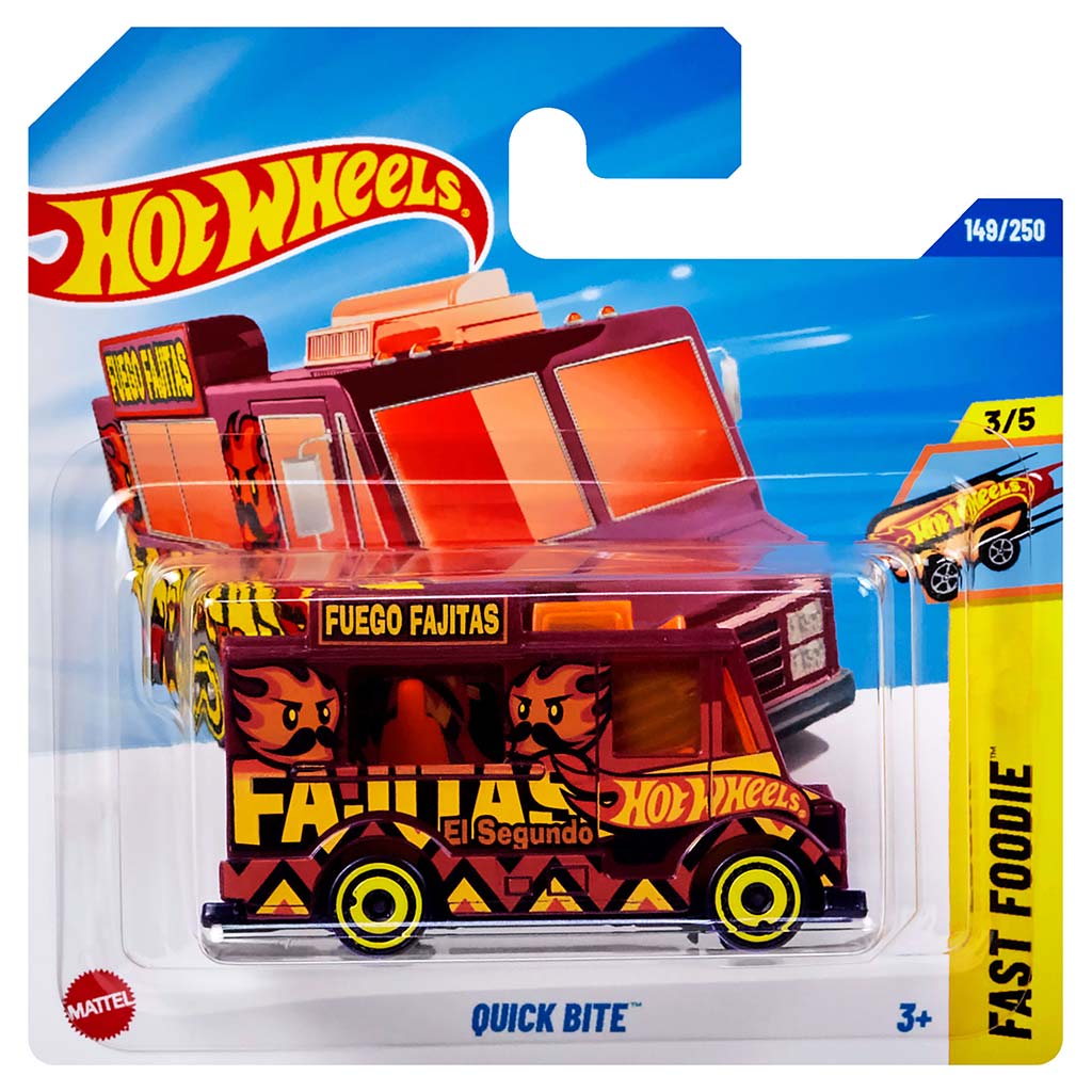 Hot Wheels: Quick Bite 1/64 autíčko - Mattel