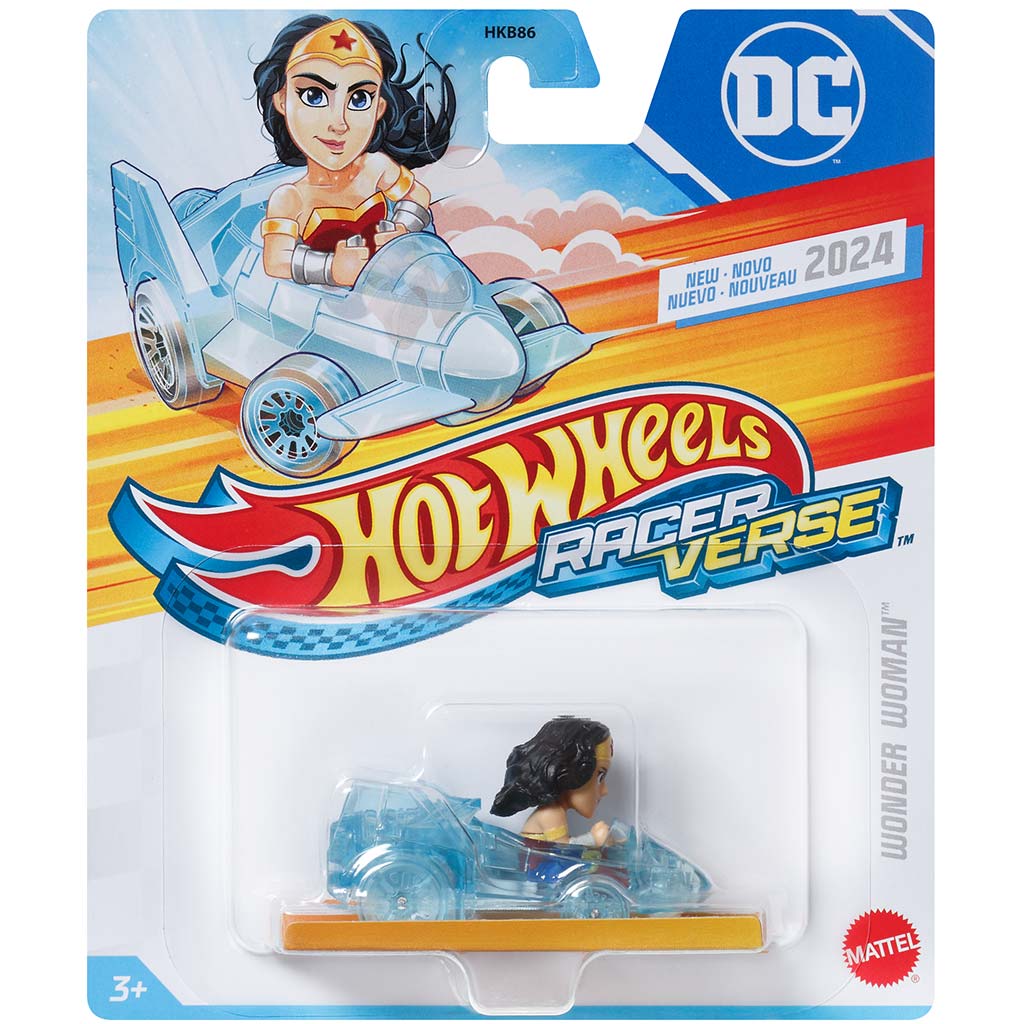Hot Wheels: RacerVerse Wonder Woman autíčko 1/64 – Mattel