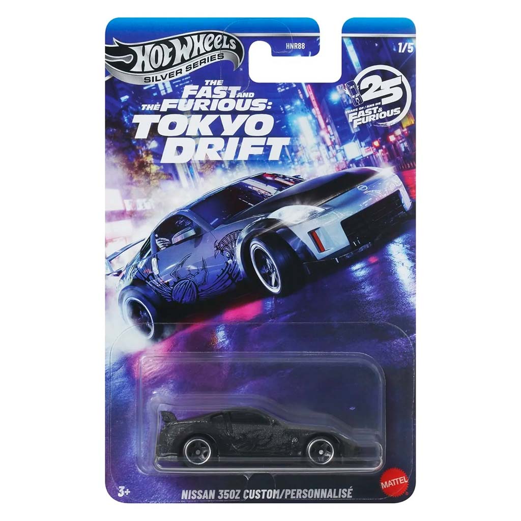 Hot Wheels: Rýchlo a zbesilo Nissan 350Z Custom autíčko 1/64 - Mattel