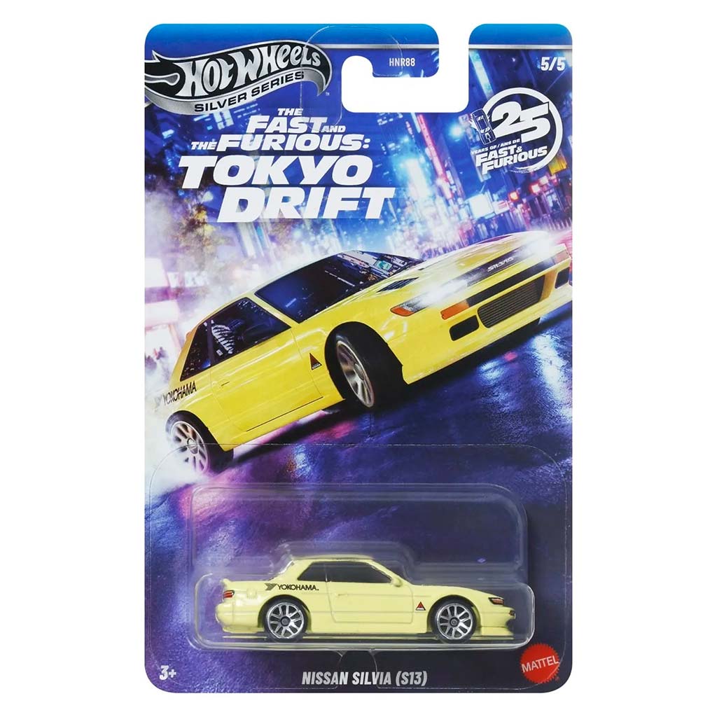 Hot Wheels: Rýchlo a zbesilo Nissan Silvia S13 autíčko 1/64 - Mattel kép 1
